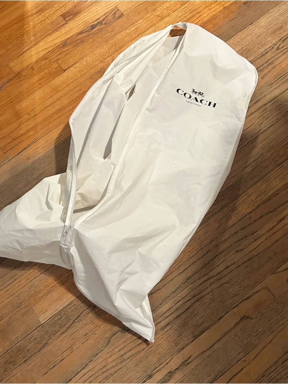 Coach plaid khaki short Trench Coat - Picture 6 of 14